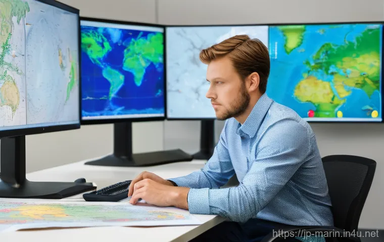 해양학 온라인 강의 - **Prompt:** A gender-neutral young adult (late teens), wearing a casual T-shirt and shorts, is fully... 해양학 온라인 강의 - **Prompt:** A gender-neutral young adult (late teens), wearing a casual T-shirt and shorts, is fully...